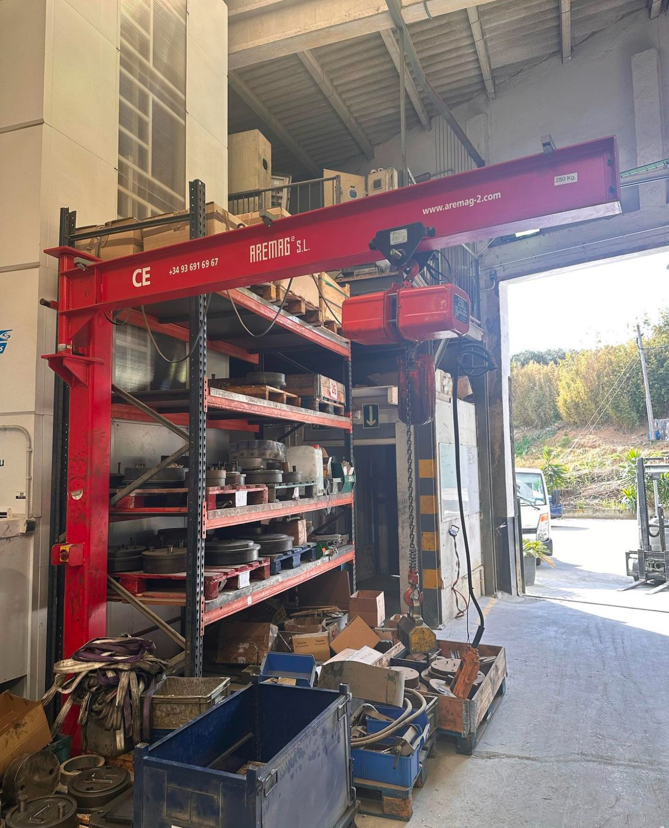 Soluciones de elevación profesional Aremag-2 en operación